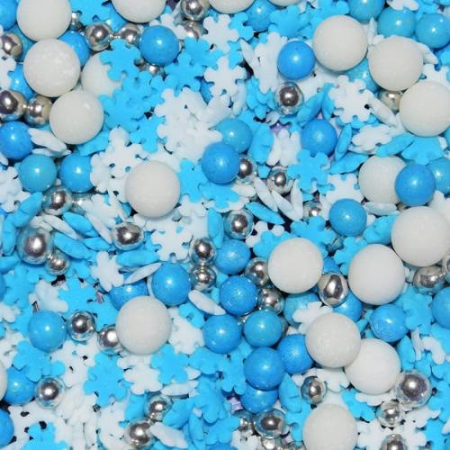 Posypka  cukrowa WINTER BLUE Mix 50g