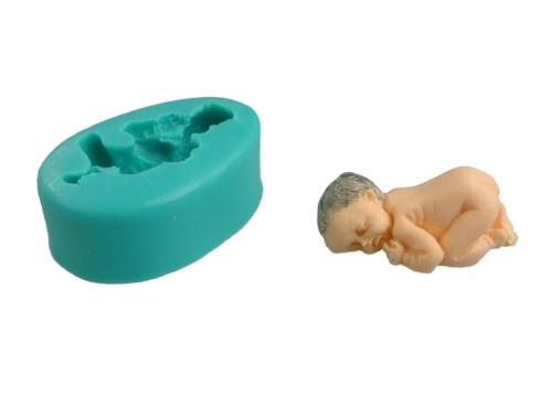 Forma silikonowa do masy cukrowej 3D NOWORODEK  NIEMOWLAK BOBAS-156918d45dd1ff03d06fc577509f5b0b