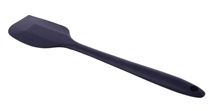 Łopatka silikonowa  duża 27 cm czarna XL szpatułka-13756