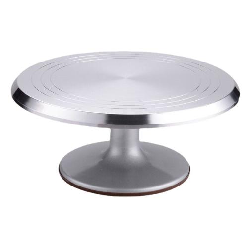 METALOWY Profesjonalny Talerz Obrotowy do Dekorowania  Tortów  30 cm  Patera-14446