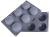 Forma silikonowa do pieczenia monoporcji Spirala Półkula-6d0a55a66563877907edf1fa876ffbd2