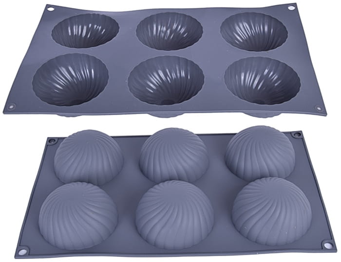 Forma silikonowa do pieczenia monoporcji Spirala Półkula-1c4ed5ece1af973a97287d55603593ae