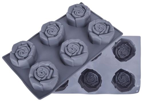 Forma silikonowa do pieczenia  monoporcji RÓŻE RÓŻA  6GN