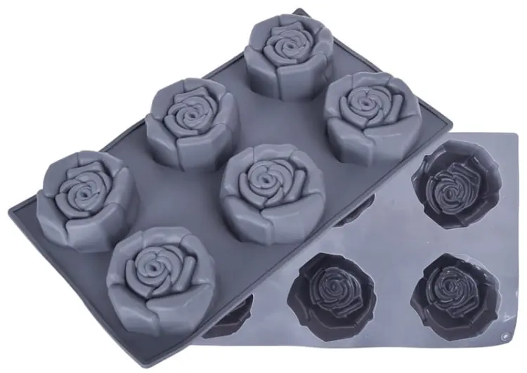 Forma silikonowa do pieczenia  monoporcji RÓŻE RÓŻA  6GN-d817d2c7310e5028416709565e4352fd