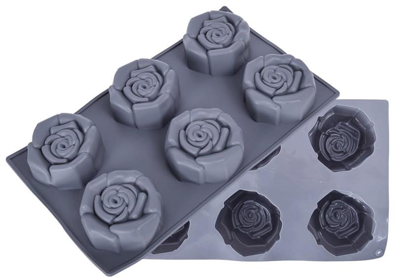Forma silikonowa do pieczenia  monoporcji RÓŻE RÓŻA  6GN-d817d2c7310e5028416709565e4352fd