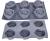 Forma silikonowa do pieczenia  monoporcji RÓŻE RÓŻA  6GN-56d5f1251783c497813a854a9628d52f