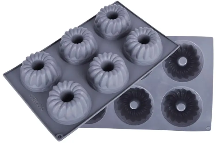 Forma silikonowa do babeczek muffinek z tuleją babeczki z dziurką 6GN-3fbf14b808a73373cdfcc4356394ebb7