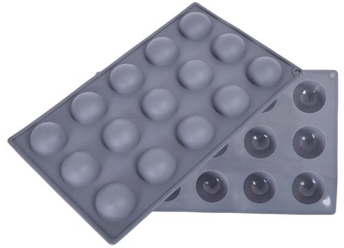 Forma silikonowa półkule kule kula  38mm 15 gniazd