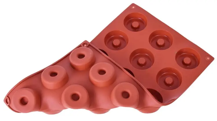 Forma silikonowa do pieczenia Mini Donaty Pączki z Dziurką 18GN-5bd977d735487516fc8eaefb68150f51