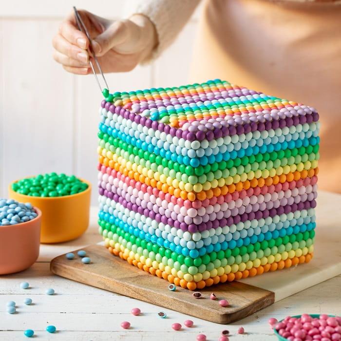 Lentilki czekoladowe białe posypka 8mm/ 50g-eed9003bd02f4be15d3e40308e0667db