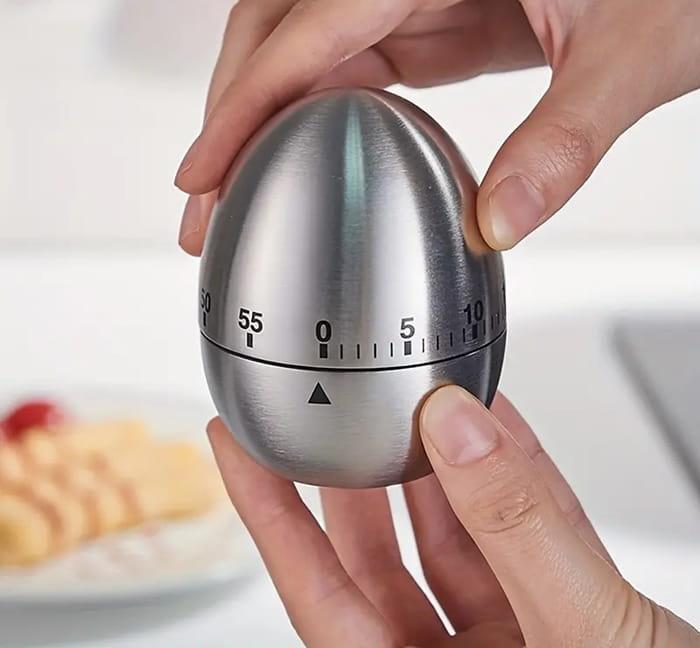 Minutnik kuchenny w kształcie jajka mechaniczny stal nierdzewna-eda920d2dab77c246e2f02edb68276a6