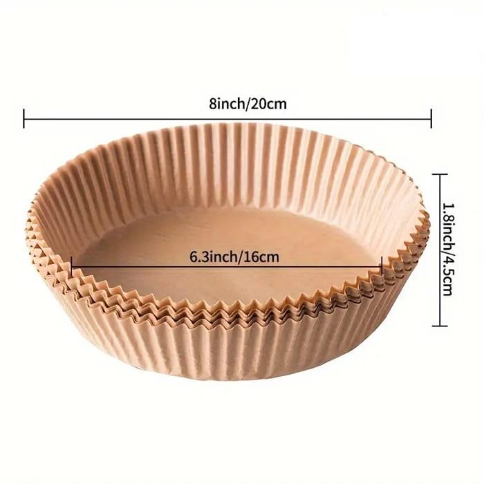 Papier do pieczenia wkład do frytkownicy powietrznej AIR FRYER 16cm/100szt-e334727c7a632e1bf901fa299b4ac9f3