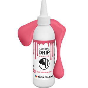 Polewa czekoladowa Natural Drip RÓŻOWA 100ml Wild Rose-f849d88b14b6a86cc29c319f4eb7e677