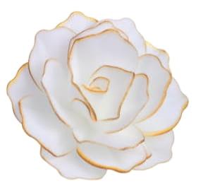 XXL Róża waflowa jadalna  Pastella Złota Finezja kwiaty waflowe 12,5cm-cb12d52f314d8ee2ba3d4e5f88df2783