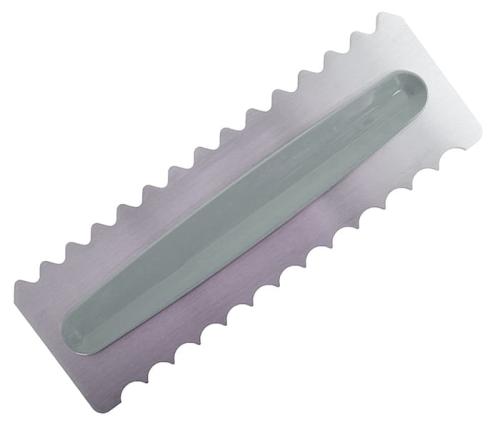 Grzebień cukierniczy strukturalny do tynkowania tortu 22cm packa szpatuła skrobak wz3-e923c7fefeaecc8a948fc289735917b9