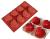 Forma silikonowa do monoporcji SERCE  SERCA 3D z dziurką od klucza 8GN-021c295026f1c6830e45bc868b50f616