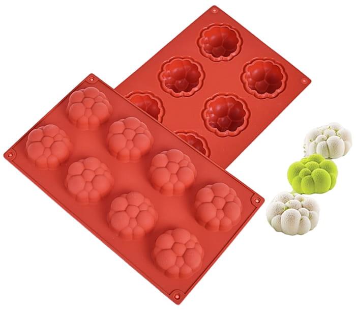 Forma silikonowa do monoporcji MINI BUBBLES BĄBLE 8 gniazd-09ef4f7baa4545042a144a8550627818