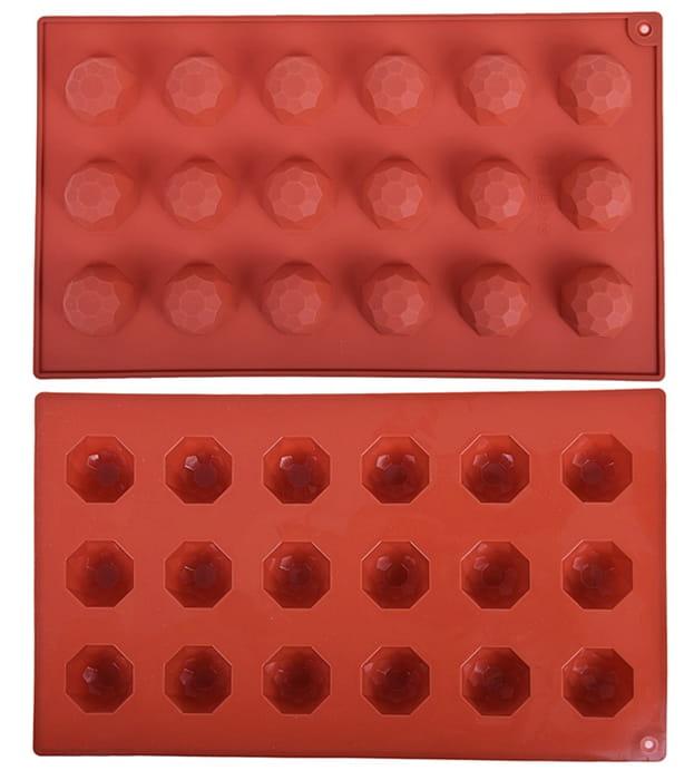 Forma silikonowa do monoporcji DIAMENT 18 gniazd-5ba9256ffced9c34f6ba4bb1ff9b4cac