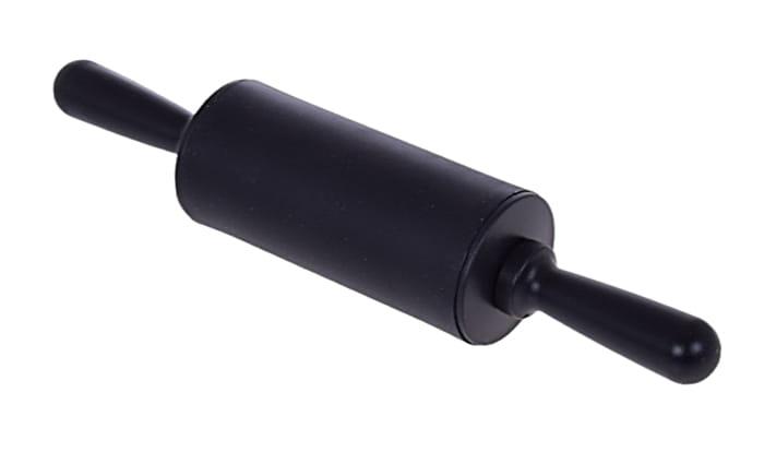 Wałek do ciasta silikonowy mały CZARNY 22cm-d45b82639f2144bfe4d7d8343d7b428d