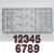 Forma do czekolady z poliwęglanu CYFRY-501b3d8ffad94402d06ecd2cd7eaed20