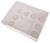 Pudełko na Bento Box XL 33x26x13cm biało-transparentne na muffiny i torcik-f719a07f314fcf0592b83705031ab058