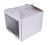 Pudełko na tort 25x25x20cm białe z oknem i uchwytem MOCNE 3W-3a0fefe4d3b91a3440fd986a93cf2088