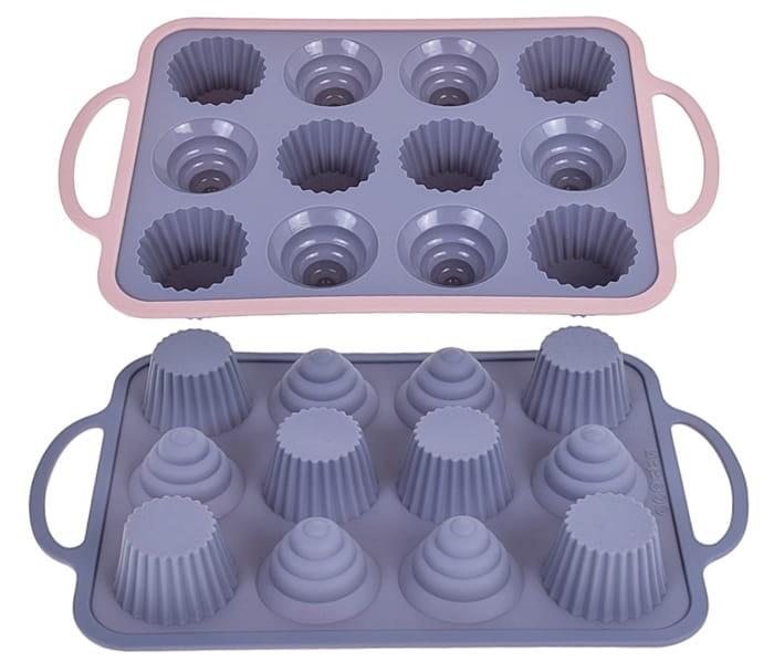 Forma silikonowa do pieczenia muffinów babeczek USZTYWNIANA-7cf10ae22cae2f1b4beed93dd0c2a5ff