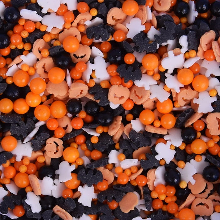 Posypka cukrowa 50g ORANGE PUMPKIN HALLOWEEN-252ec7162284b8efbec77adca3cfc4a3