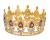 Ozdoba na tort KORONA złoto różowa topper 8cm-2d3969fb31dca5e5368bbefa90b1a47b