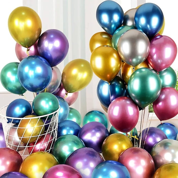 Balony urodzinowe metaliczne mix kolor  30cm 100szt-e33aea98cd14e8f9100556aab45cfbbe