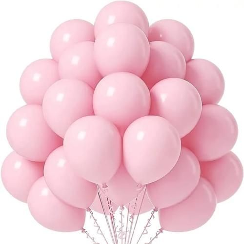 Balony urodzinowe różowe 30cm 100szt-5ea1c909957317b12512da07bd0ff589
