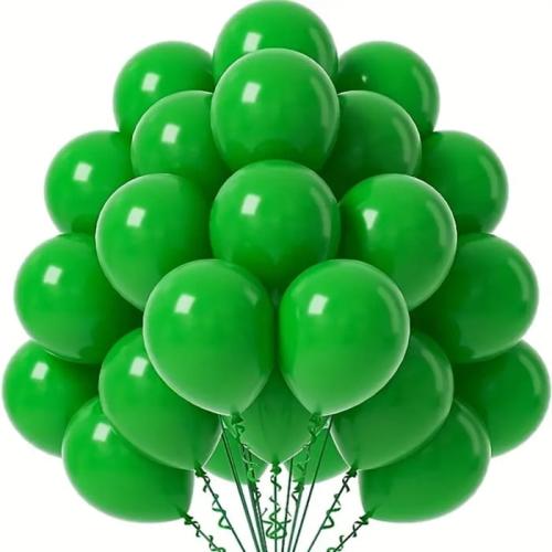 Balony urodzinowe zielone 30cm 100szt-9d3fc11ee93e6009be7277c182f6dba4