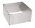 Rant regulowany wysoki 8cm prostokątny  15x15/28x28cm forma blacha do pieczenia-93cb325b57330b00eea1e5eeef6f39ee