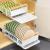 Metalowy organizer kuchenny z ociekaczem łazienkowy wysuwany szuflada biały 41x26x13cm-25de1c0dc68ec596d5938862867faae0