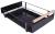 Metalowy organizer kuchenny z ociekaczem łazienkowy wysuwany szuflada czarny 41x26x13cm-215eb53351860c86db684b3e44a4c57e