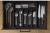 Wkład do szuflady organizer na sztućce rozsuwany czarny 38x57cm-991bf8802f4f6f124086ef396ee2ad8f