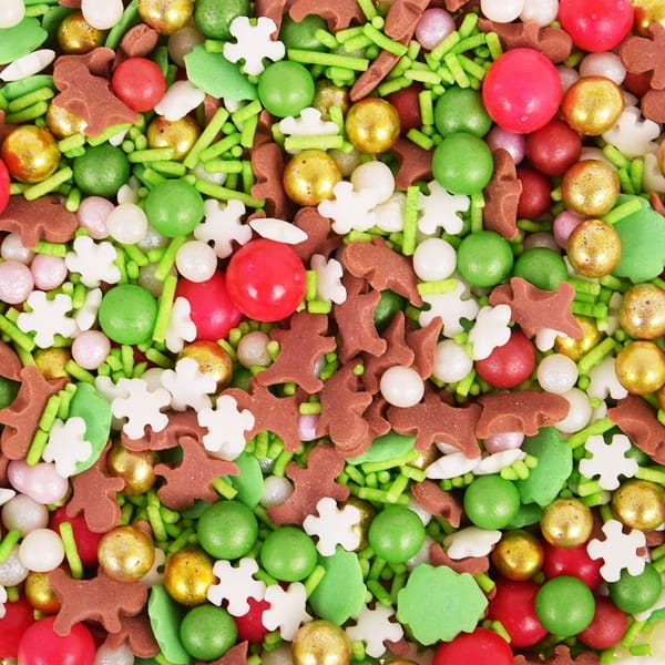 Posypka cukrowa 50g GINGERBREAD DIZZINESS konfetti-f6d0b54e4914ba0c763b351e3a5906a7