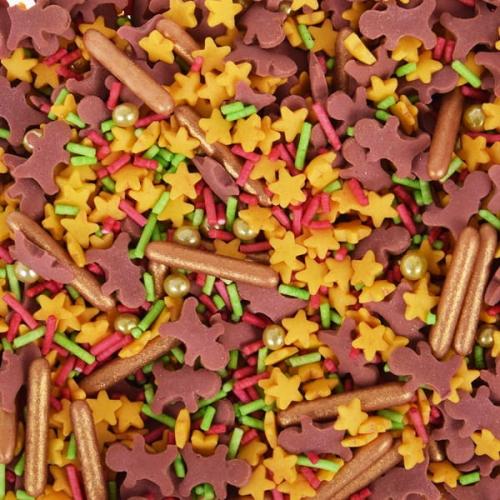 Posypka cukrowa 50g COOKIES STARS konfetti-b920dc7709ace9a5e9a31a979ecfdbdf