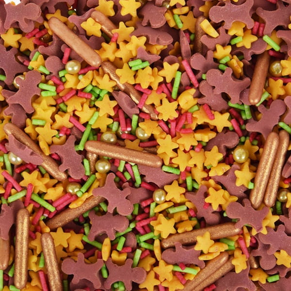Posypka cukrowa 50g COOKIES STARS konfetti-b920dc7709ace9a5e9a31a979ecfdbdf