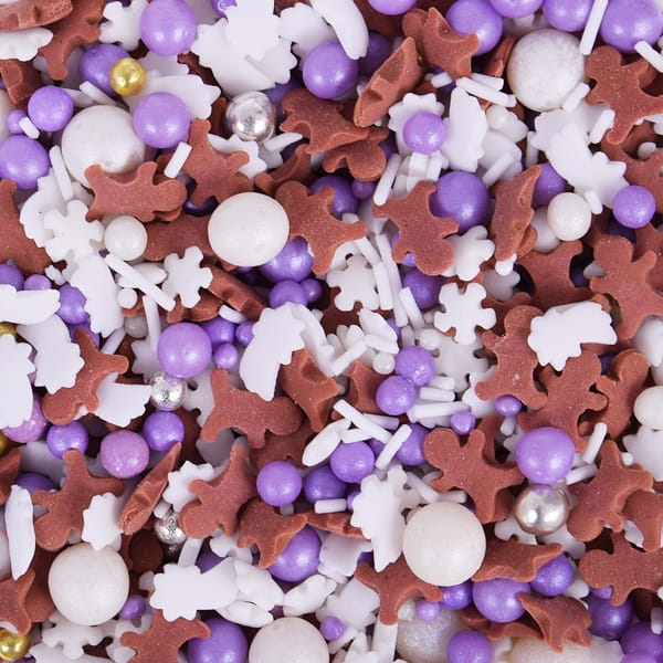 Posypka cukrowa 50g COOKIE SNOWFLAKES konfetti-c82603c197da19c112764f035793d192