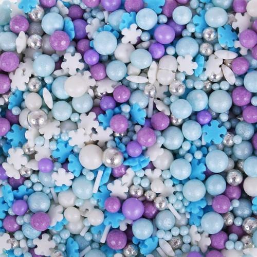 Posypka cukrowa 50g SNOWBALL BLUE konfetti-324243b74d833aa408d9912d262ea85d