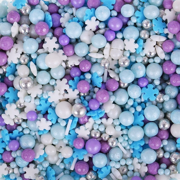 Posypka cukrowa 50g SNOWBALL BLUE konfetti-324243b74d833aa408d9912d262ea85d