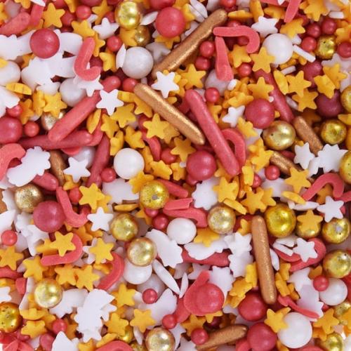 Posypka cukrowa 50g  JINGLE BELLS konfetti-b92a91795e76c9dded80bce736f2fd55