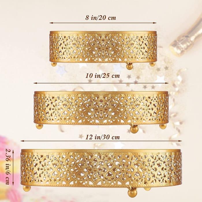 Zestaw 3 pater złotych na słodki stół ciasto muffiny tort patera-b4cb3cf40a722d922a0f8478293d8fdc