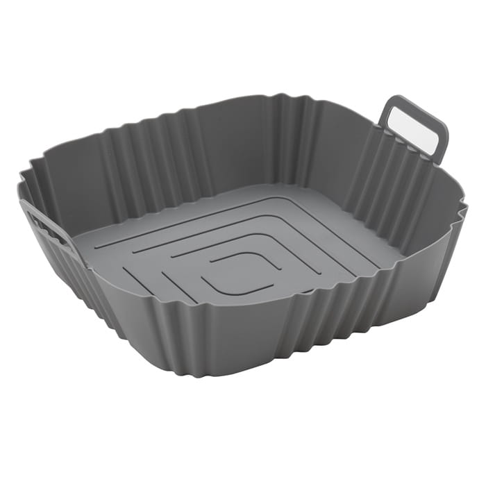 Wkład silikonowy do frytkownicy beztłuszczowej  kwadratowy AIR FRYER 20cm forma do pieczenia-856b8cfd7cdd0ea908eb5648909fa8b9