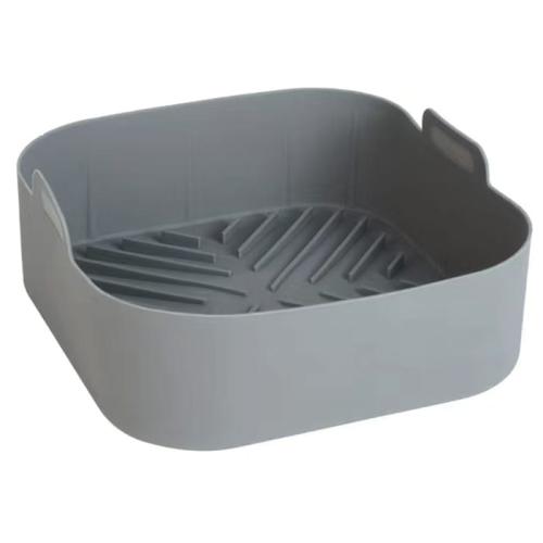 Wkład silikonowy do frytkownicy beztłuszczowej  wysoki kwadratowy AIR FRYER 20cm forma do pieczenia-3918c6bb9deb59d6675455d7b80697a8