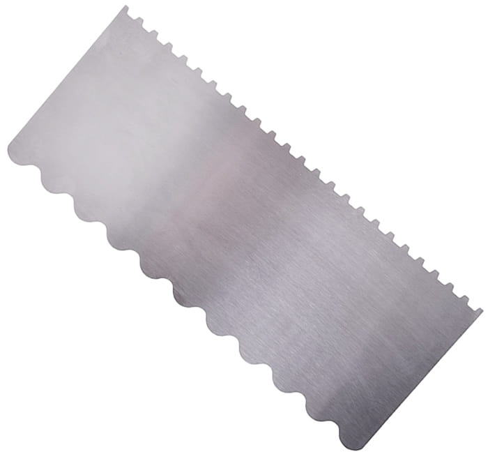 Grzebień cukierniczy strukturalny do tynkowania tortu 24cm packa szpatuła skrobak wz1-90ae77b9513859533dd066f06795af46