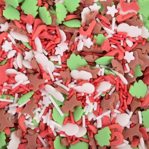 Posypka cukrowa 1kg wesoły bałwanek konfetti-32d40bb33dd1004df6cb68e6e63f55dd