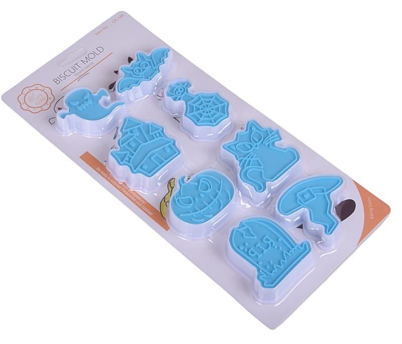 Wykrawacze ze Stemplem Halloween  foremki do ciastek 8szt-d79c44135683eecd5f884903cad6ffa1