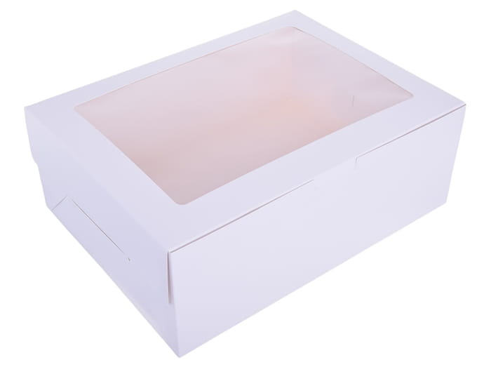 Pudełko na tort 40x30x15cm białe z oknem-a01cc0973da681f04948a626b5b8bbac